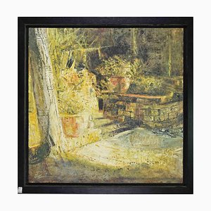 Cristiano Guitarrini, Corner of the Garden, Oil on Panel, 2007