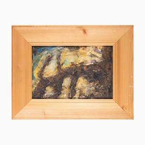 Paolo La Motta, Landscape, Oil Painting, 2000s, Framed