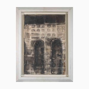 Paolo La Motta, Bridge, Oil on Board, 1999