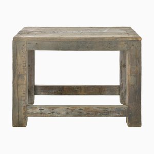 Table de Travail Vintage en Bois