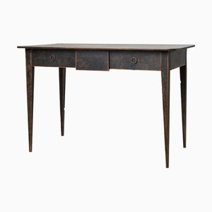 Antique Swedish Gustavian Handmade Pine Desk