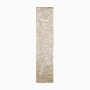 Abstract Runner with Ivory Tones from Rug&Kilim