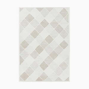 Rug in Cream with Geometric Pattern from Rug&Kilim