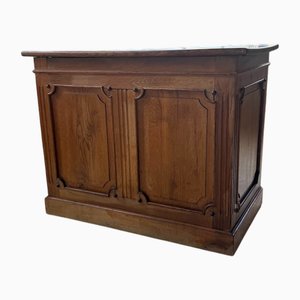 Mid-Century Oak Counter, 1950s