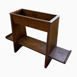 Constructivist Rosewood Planter, 1950s