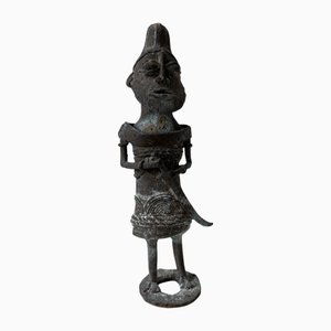 Bronze Statuette, Nigeria, 1970s