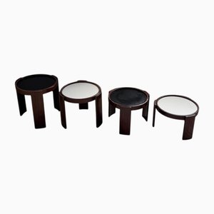 Nido 780 G Stackable Coffee Tables by Gianfranco Frattini for Cassina, 1960s, Set of 4