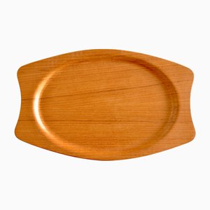 Vassoio in teak di Silva, Scandinavia, anni '60