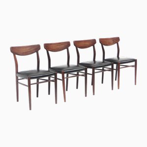 Danish Chairs from Harry Østergaard, 1960s, Set of 4