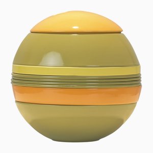 Stoviglie modulari in ceramica smaltata di Helen Boch & Federigo Fabbrini per Villeroy & Boch, Germania, anni '70, set di 19