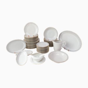 Ciro Dinnerware Set in Porcelain from Hackefors & Hutschenreuther, 1970s, Set of 54
