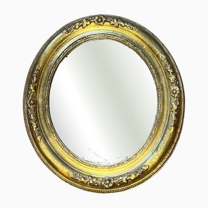 Art Nouveau Gold Leaf Wall Mirror, 1920s