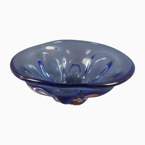 Modernist Purple Murano Glass Centerpiece, 1970s