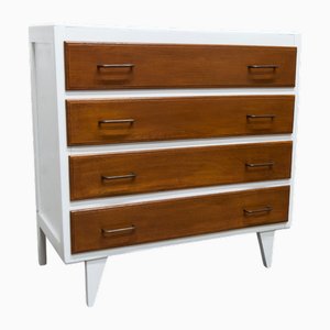 Chest of Drawers with Compass Feet, 1960s