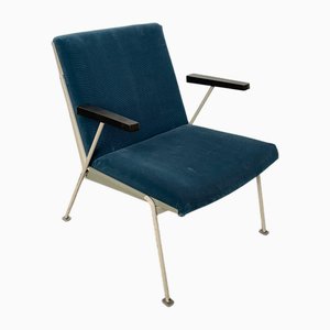 Fauteuil Oase Bleu par Wim Rietveld pour Ahrend de Cirkel, 1958