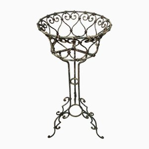 Jugendstil Blumenständer aus Schmiedeeisen, 1890er