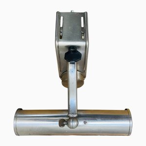 Industrial Aluminium Shelf or Picture Light with Clamp, 1960s