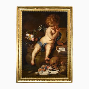 Erasmus Quellinus II, Allegory of Vanity and Youth, 1660, Oil on Canvas