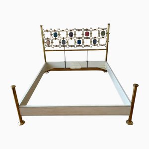 Modell 8604 Bett von Osvaldo Borsani & Arnaldo Pomodoro für Tecno, Italien, 1960er