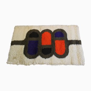 Brasilia Rya Rug by Ib Antoni for Egetaepper, 1974