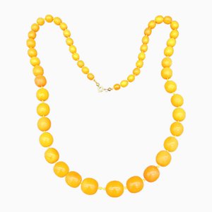 Collana Art Déco in ambra, anni '30