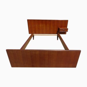 Vintage Teak Bed, 1960s