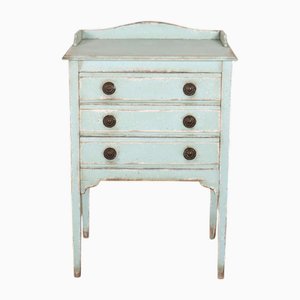 English Painted Bedside Cabinet, 1890s