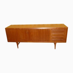 Enfilade en Teck par Ib Kofod-Larsen pour Faarup Møbelfabrik, 1960s