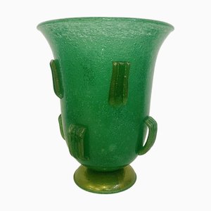 Pulegoso Vase von Napoleone Martinuzzi für Venini, 1920er