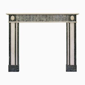 Tinos & Statuen Marmor Kamin Schornstein, 1900