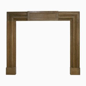 Großer Bolection Kamin aus Kalkstein, 1890