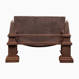 Cesta para el fuego de hierro forjado y fundido, 1900