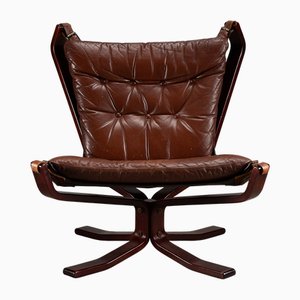 Falcon Chair von Sigurd Ressell für Vatne Møbler, 1970er