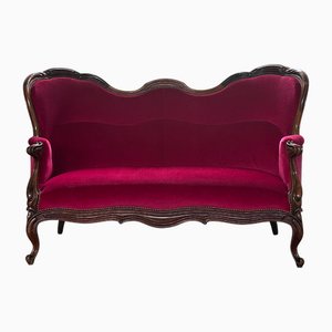 Divano in stile Napoleone III, anni '60