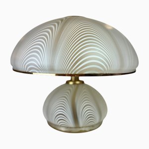 Murano Tischlampe im Stil von Venini, 1980er