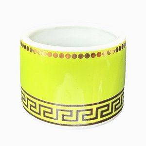 Napkin Ring in Green by Versace for Rosenthal, 2003