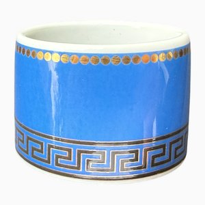 Napkin Ring in Medusa Blau by Versace for Rosenthal, 2003