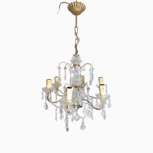 Maria Teresa Lamp in Bohemian Crystal, 1930s