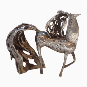 Giuseppe Romano, Sculpture, 1970s, Silver