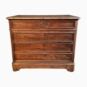Antique French Pine Chest of Drawers, Early 1900s