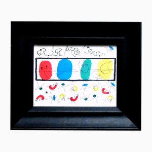 Joan Mirò, Composition, 1980, Digital Print