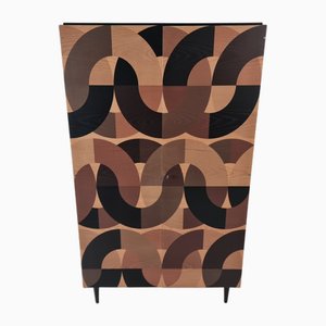 Vintage Kleiderschrank aus Eschenholz, 1960er