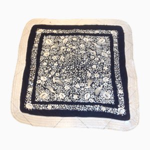 Tovaglia ricamata fatta a mano, anni '70