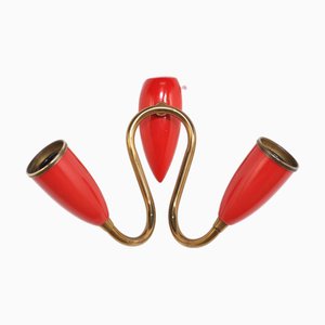 Vintage Sputnik Spider Wall Light, 1950s