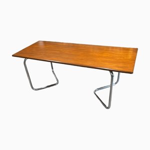 Teak and Chrome Dining Table by Terence Conran for Habitat, 1980s