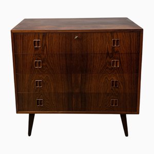 Rosewood Chest of Drawers attributed Niels J. Thorsø, Denmark, 1960s