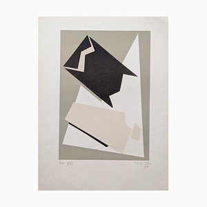 Alberto Magnelli, Abstract Composition, 1969, Hand-Signed Lithograph