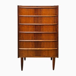Vintage Danish Chest of Drawers in Rosewood from P. Westergaard Mobelfabrik, 1960s