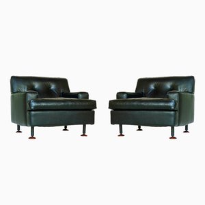 Square Armchairs by Marco Zanuso for Arflex, 1962, Set of 2