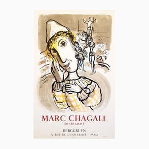 Lithograph Poster after Marc Chagall, 1967